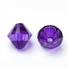 Transparent Acrylic Beads TACR-S146-6mm-21-1