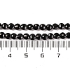 Natural Black Spinel Beads Strands X-G-F770-B01-01-5