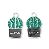 Alloy Enamel Pendants ENAM-G212-15P-3