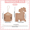 10Pcs Paper Gift Packing Tote Boxes with Window and Rope CON-WH0112-064A-2