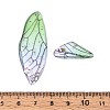 Epoxy Resin Butterfly Wing Pendants RESI-T057-89D-3