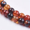 Natural Agate Bead Strands X-G-R173-4mm-05-3