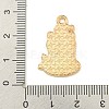 Christmas Kitten Alloy Enamel Pendants X-ENAM-I060-02D-3