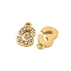 304 Stainless Steel Pendants STAS-L080-002G-03-2