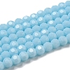 Opaque Glass Beads Stands EGLA-A035-P6mm-D10-1
