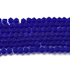 Imitate Austrian Crystal Frosted Glass Beads Strands EGLA-A039-T2mm-MD06-1