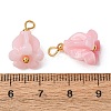 Dyed Synthetic Coral Pendants GG-CBAC295-01G-03-2
