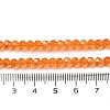 Transparent Glass Beads Strands EGLA-A035-T4mm-D05-5
