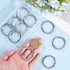 10Pcs Alloy Spring Gate Rings FIND-SP0001-38P-3