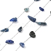 Handmade Natural Lapis Lazuli Chip Beads Chain CHS-H028-06A-02-1