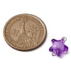 Transparent Acrylic Star Connector Charms PALLOY-JF02814-2