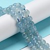 Natural Blue Calcite Beads Strands G-F756-A02-01-2