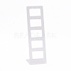 Transparent Acrylic Earrings Display Stands EDIS-G014-01-2