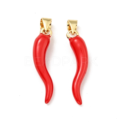 Brass Enamel Pendants X-KK-G416-54-1