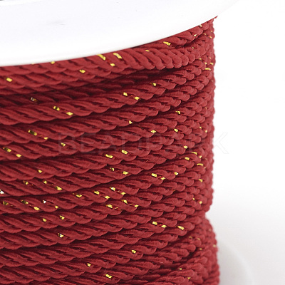 Metallic Stain Beads String Cords NWIR-R043-700-1
