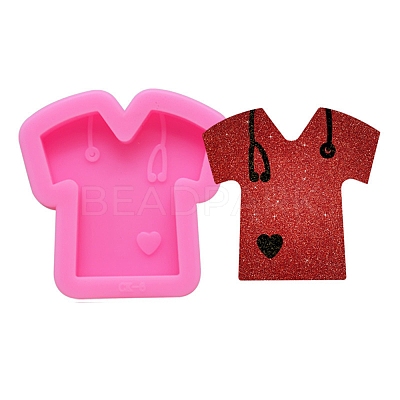 Clothes Shape DIY Pendant Silicone Molds SIMO-PW0001-325D-1