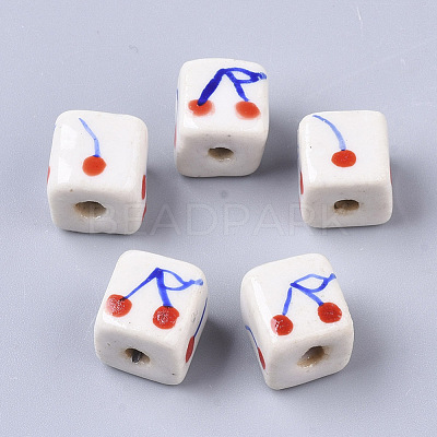 Handmade Porcelain Beads PORC-N004-101-1