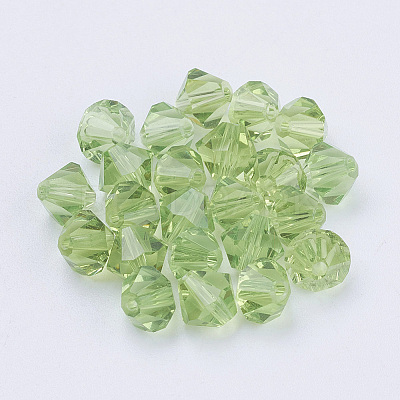 Imitation Austrian Crystal Beads SWAR-F022-6x6mm-214-1