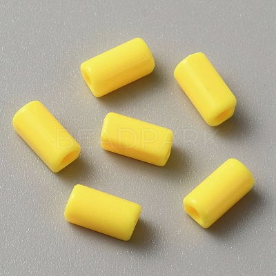 Plastic Hair Rope Tube Buckle KY-TAC0011-02E-1
