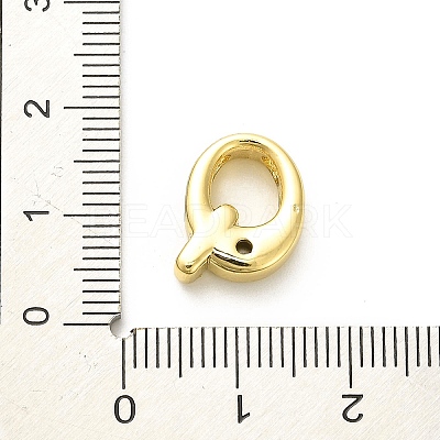 Rack Plating Brass Cubic Zirconia Beads KK-L210-008G-Q-1