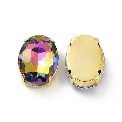 Oval Sew on Rhinestone DIY-E062-06G-A05-1