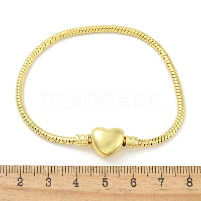 Brass European Style Bracelets for Jewelry Making BJEW-S158-17G-1