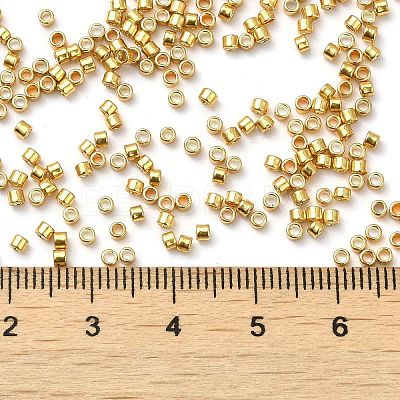 Electroplate Glass Seed Beads X-SEED-S042-01B-12-1