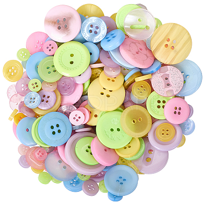 Resin Buttons BUTT-WH20002-07I-1