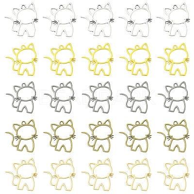 30Pcs Alloy Pendants FIND-YW0008-22G-1