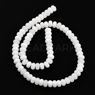 Natural White Jade Beads Strands LS-G-E507-01M-1