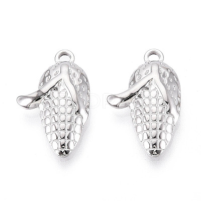 304 Stainless Steel Pendants STAS-T065-69P-1