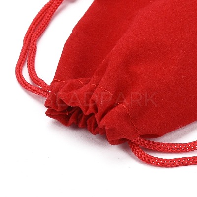 Velvet Cloth Drawstring Bags X-TP-C001-70X90mm-M-1
