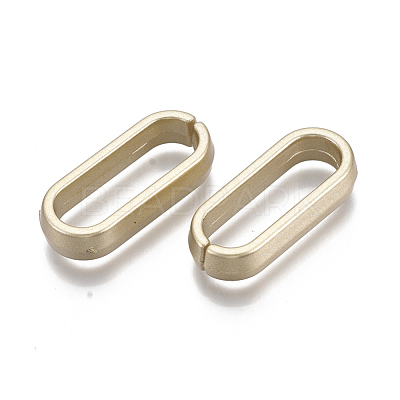 Spray Painted CCB Plastic Linking Rings CCB-R104-22-02-1