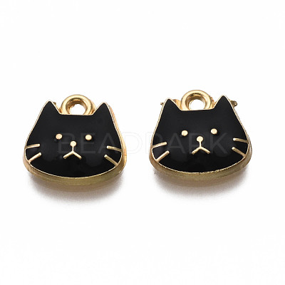 Alloy Enamel Charms ENAM-T011-95B-NR-1