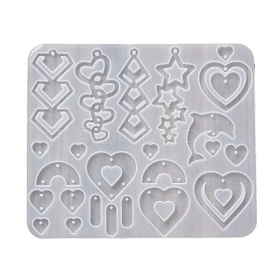 Earrings Pendants DIY Silicone Mold X1-DIY-Q033-07C-1