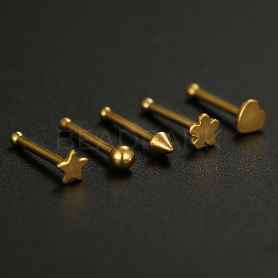 316L Surgical Stainless Steel Nose Bone Rings WG3D14E-08-1