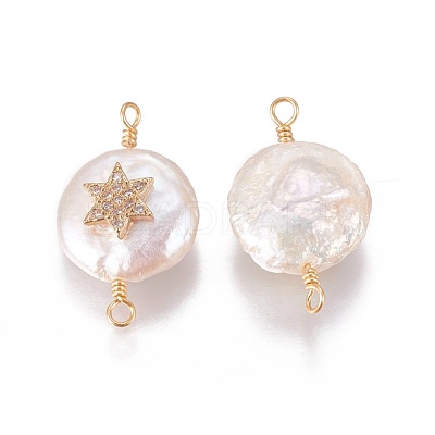 Natural Cultured Freshwater Pearl Pendants PEAR-I005-22F-1