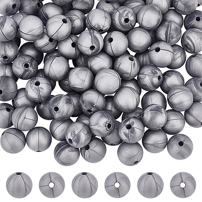 Food Grade Eco-Friendly Silicone Beads SIL-WH0010-10B-1