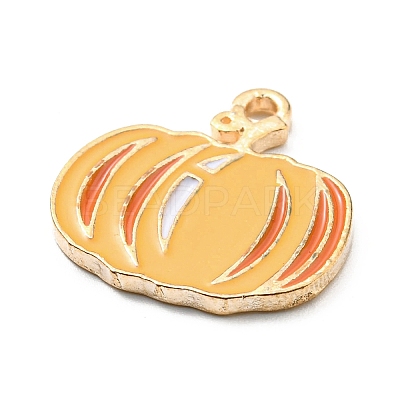 Thanksgiving Day Alloy Enamel Pendants X-ENAM-D060-02B-KCG-1