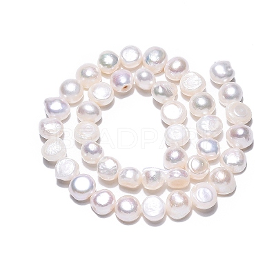 Natural Cultured Freshwater Pearl Beads Strands PEAR-N014-08E-01A-1