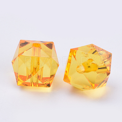 Transparent Acrylic Beads TACR-Q259-10mm-V24-01-1