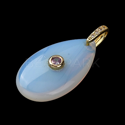 Opalite Pendants G-B188-01G-02-1