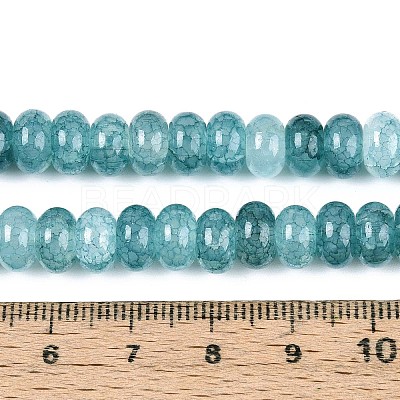 Glass Beads Strands GLAA-N059-5x8mm-01-1