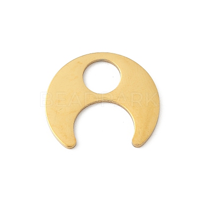 304 Stainless Steel Pendants STAS-Q354-03G-1