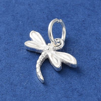 925 Sterling Silver Insect Charms STER-E071-05S-05-1