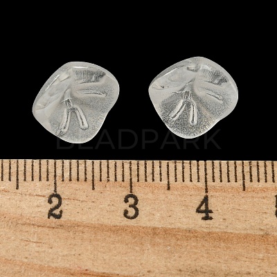 Electroplated Glass Beads GLAA-G119-01I-1
