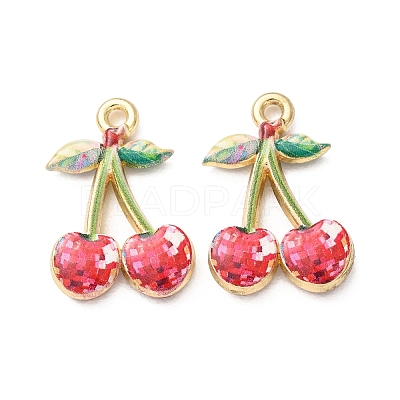 Printed Alloy Pendants AL-CBA7256-28G-1