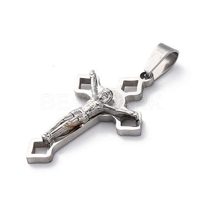 Non-Tarnish 304 Stainless Steel Pendants STAS-D087-02P-1-1