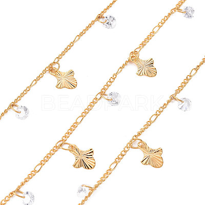 Handmade Brass Curb Chains CHC-S012-044-1
