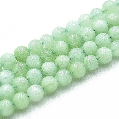 Natural Quartz Beads Strands G-N355-6mm-49-1